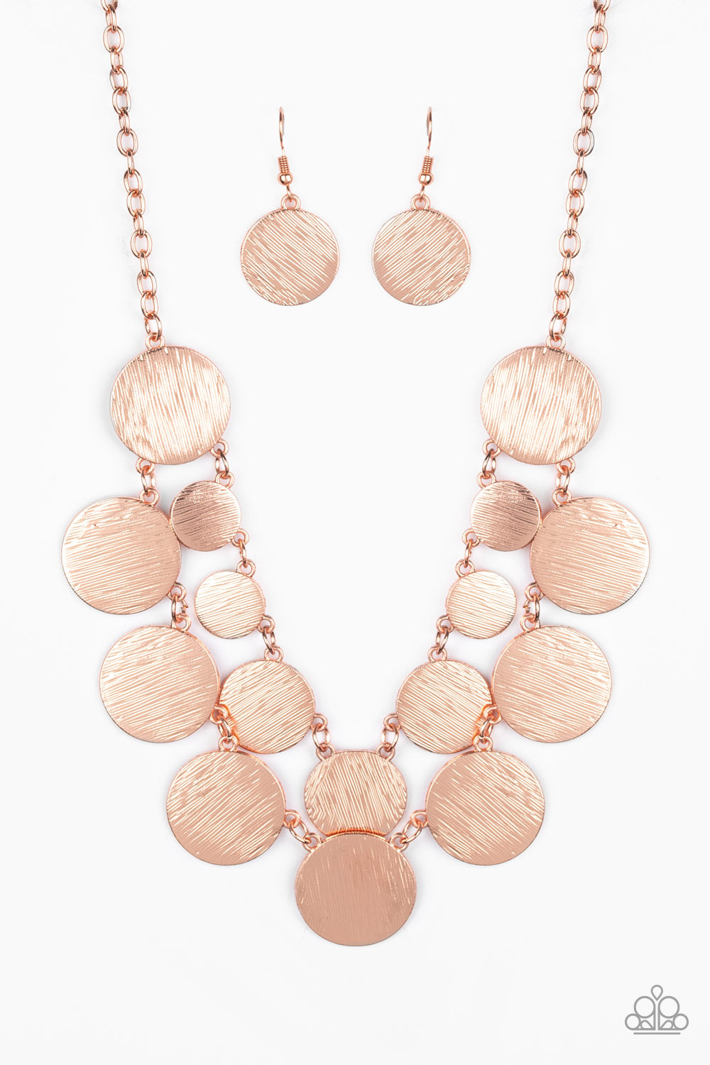 Stop and Reflect-Copper Necklace