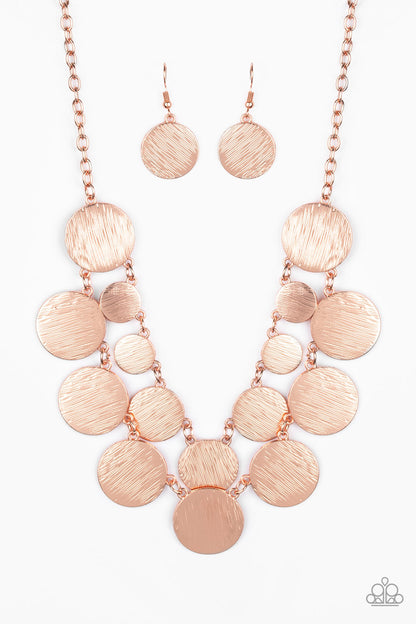 Stop and Reflect-Copper Necklace