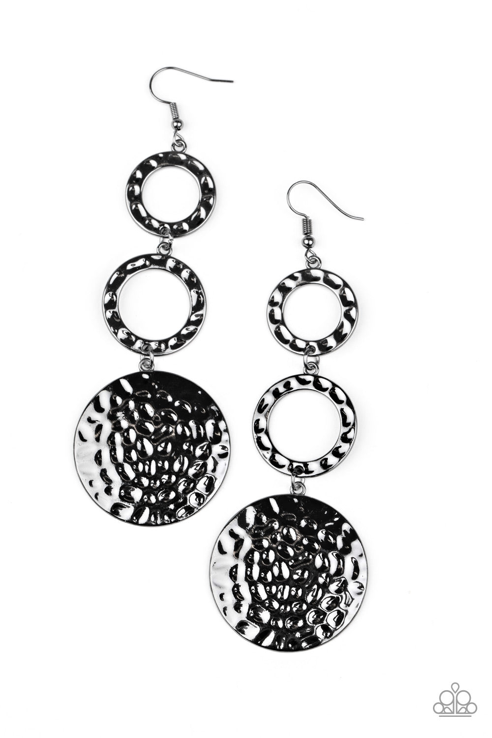 Blooming Baubles-Black Earring