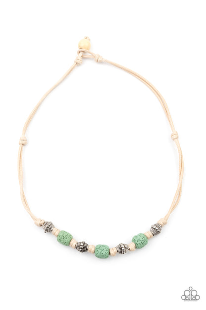 Island Quarry-Green Necklace