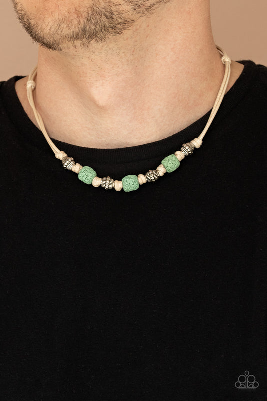 Island Quarry-Green Necklace