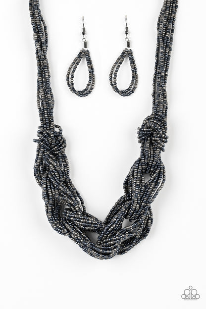 City Catwalk-Blue Necklace