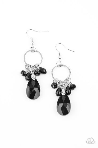 Unapologetic Glow-Black Earring