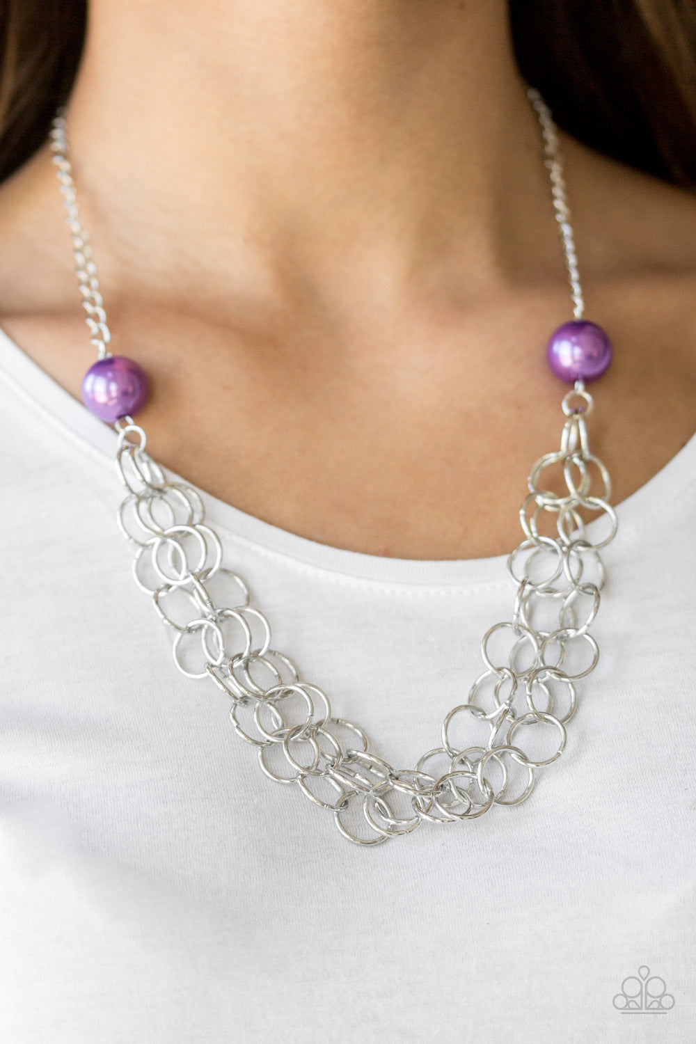 Daring Diva-Purple Necklace
