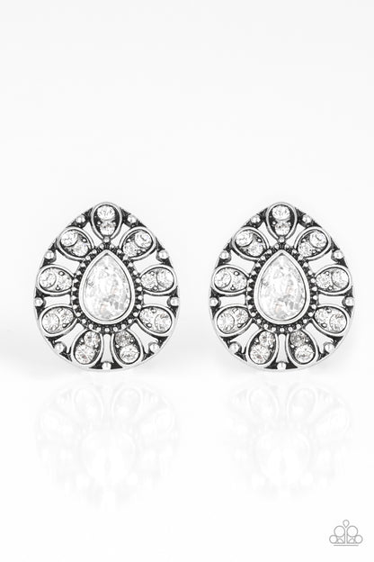 Treasure Retreat-White Post Earring