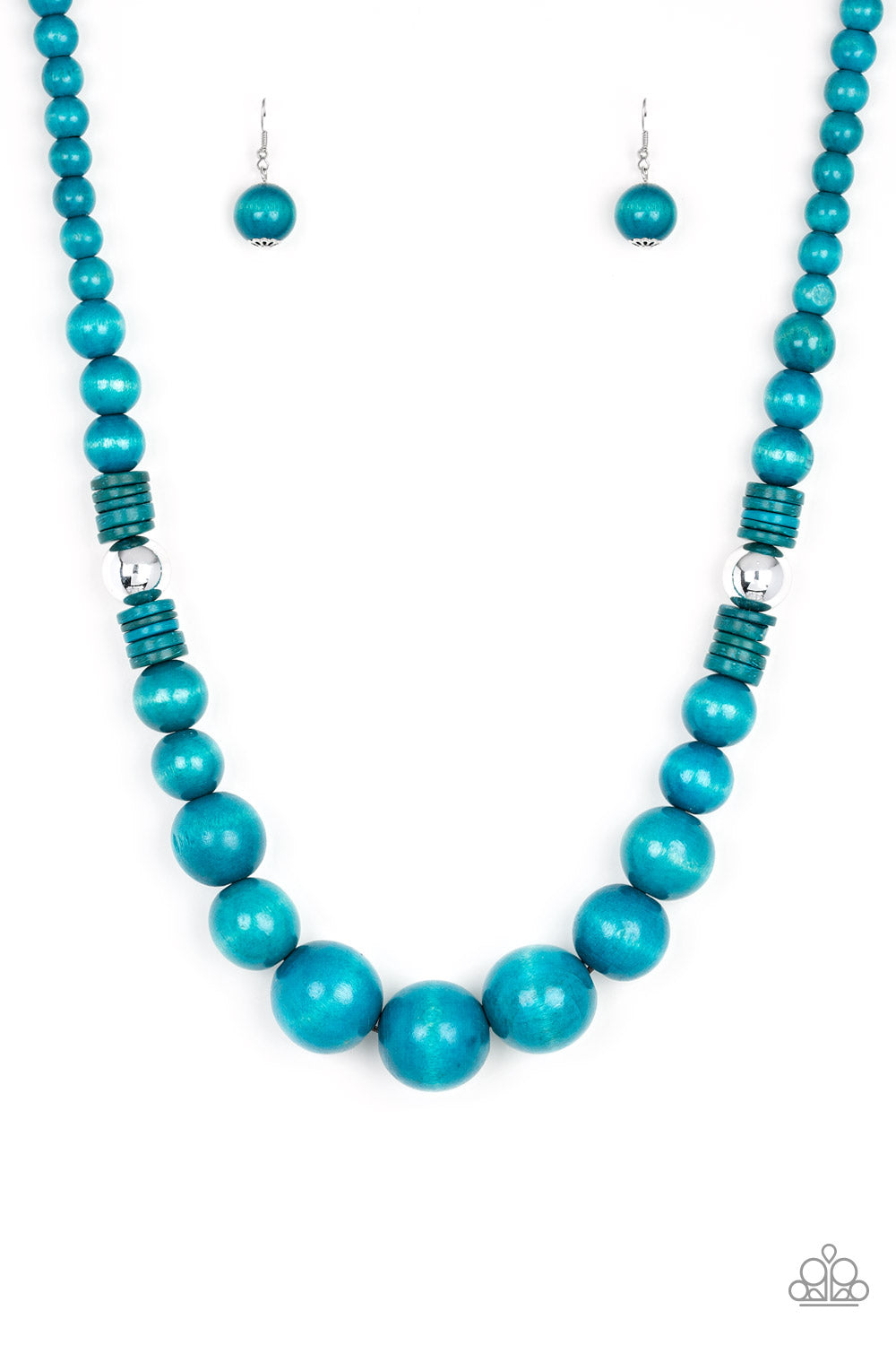 Panama Panorama-Blue Necklace