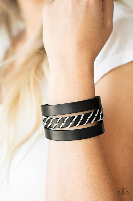 Backroad Bounty-Black Urban Bracelet