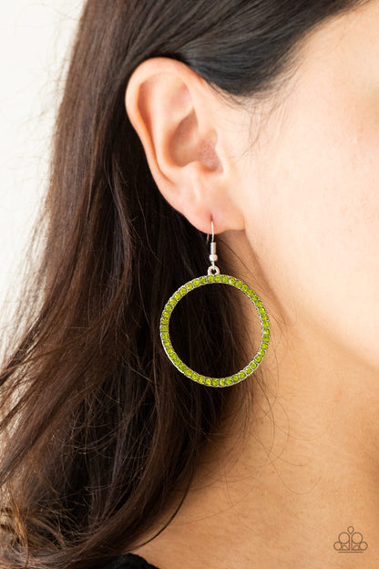 Stoppin’ Traffic-Green Earring