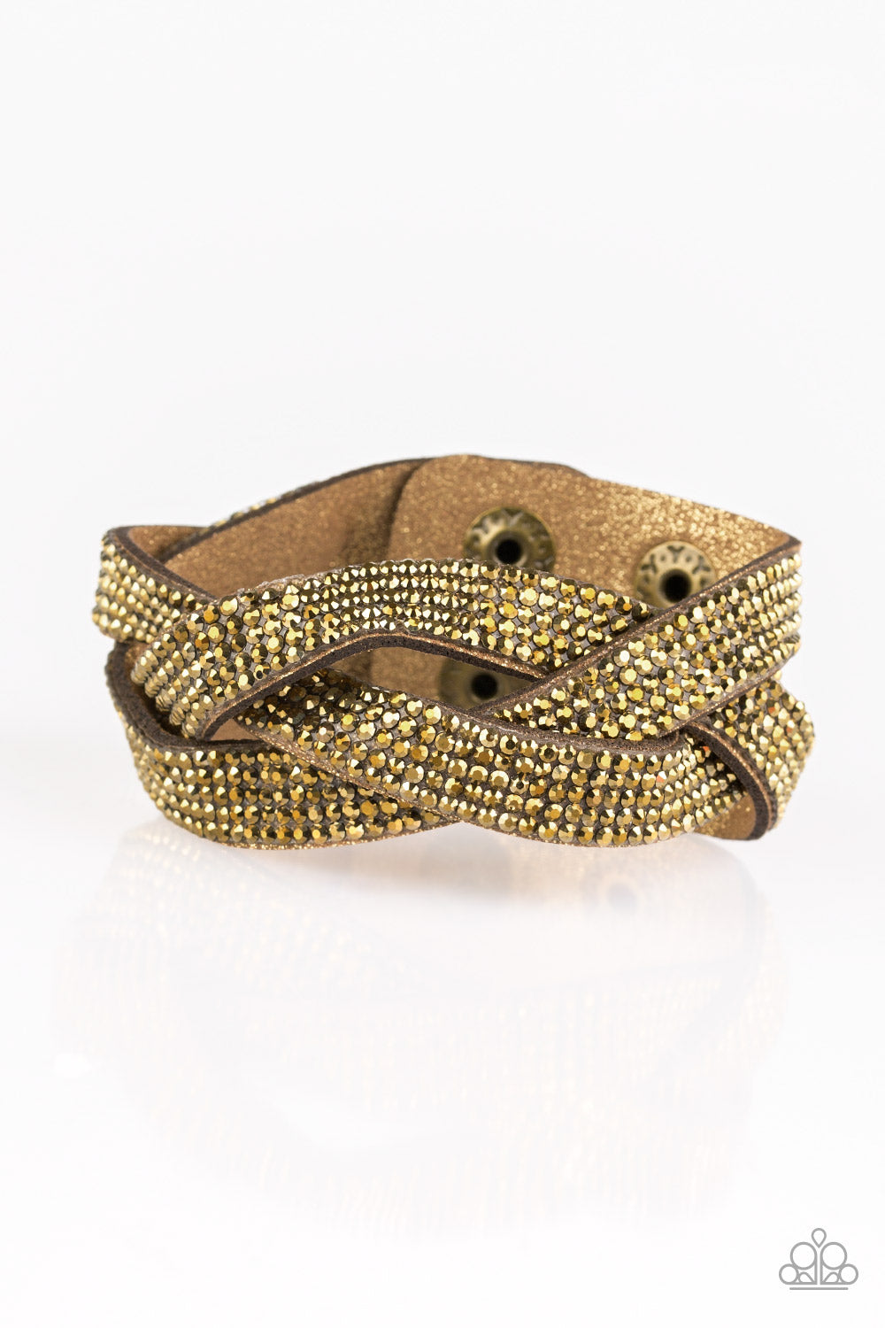 Nice Girls Finish Last-Brass Bracelet