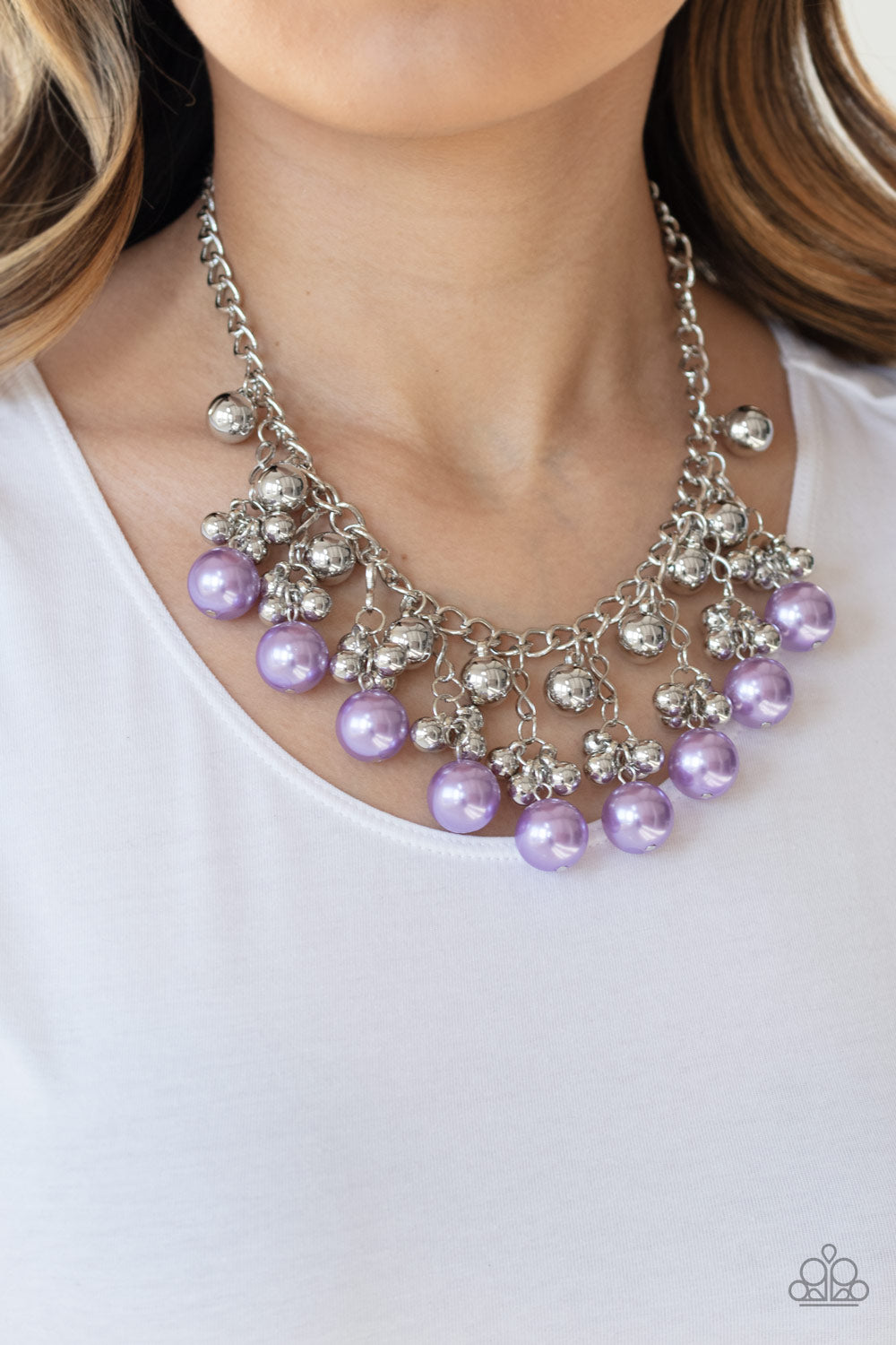 Pearl Appraisal-Purple Necklace