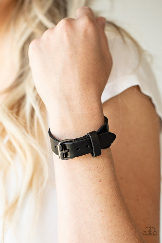 Tougher Than Leather-Black Urban Bracelet