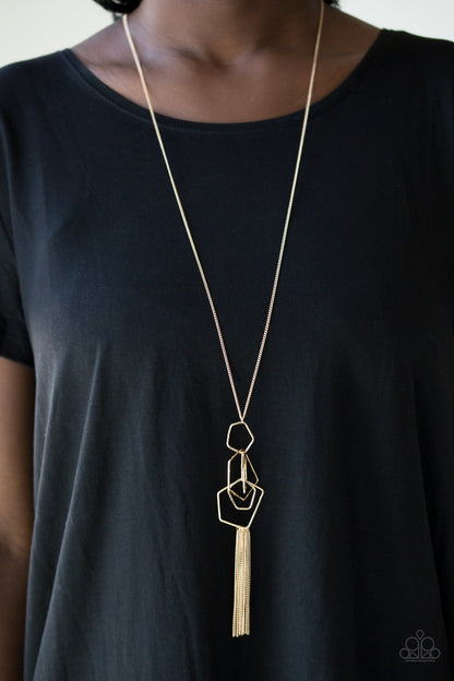 The Penthouse Gold Necklace-Gold