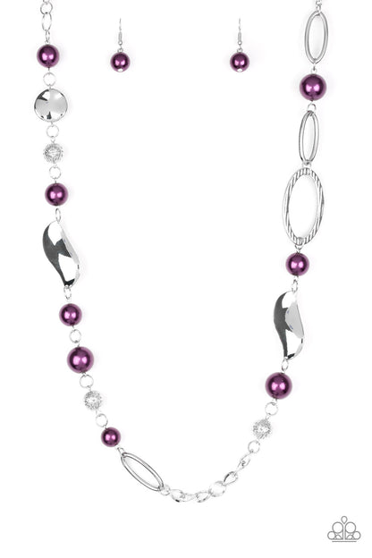 All About Me-Purple Necklace