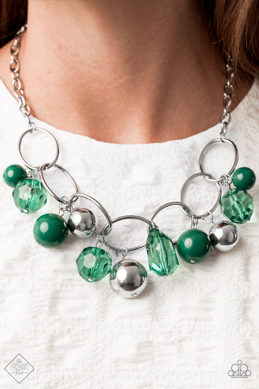 Cosmic Getaway-Green Necklace