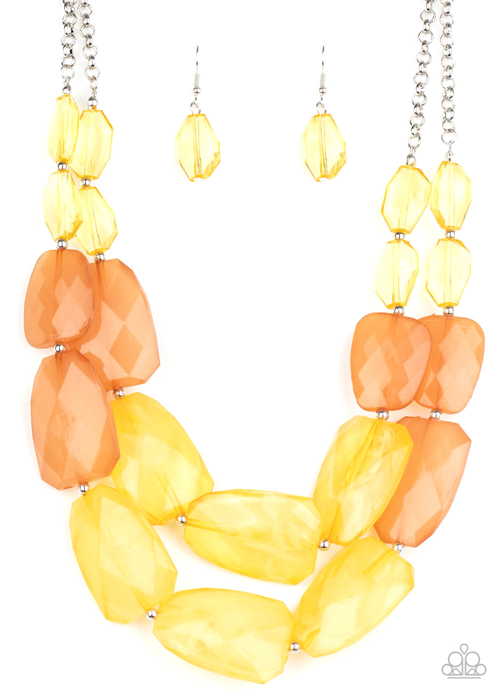 Gives Me Chill-Yellow Necklace