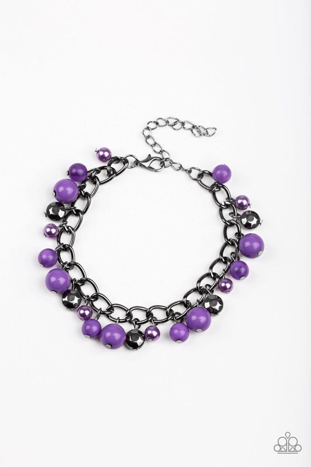 Hold My Drink-Purple Bracelet