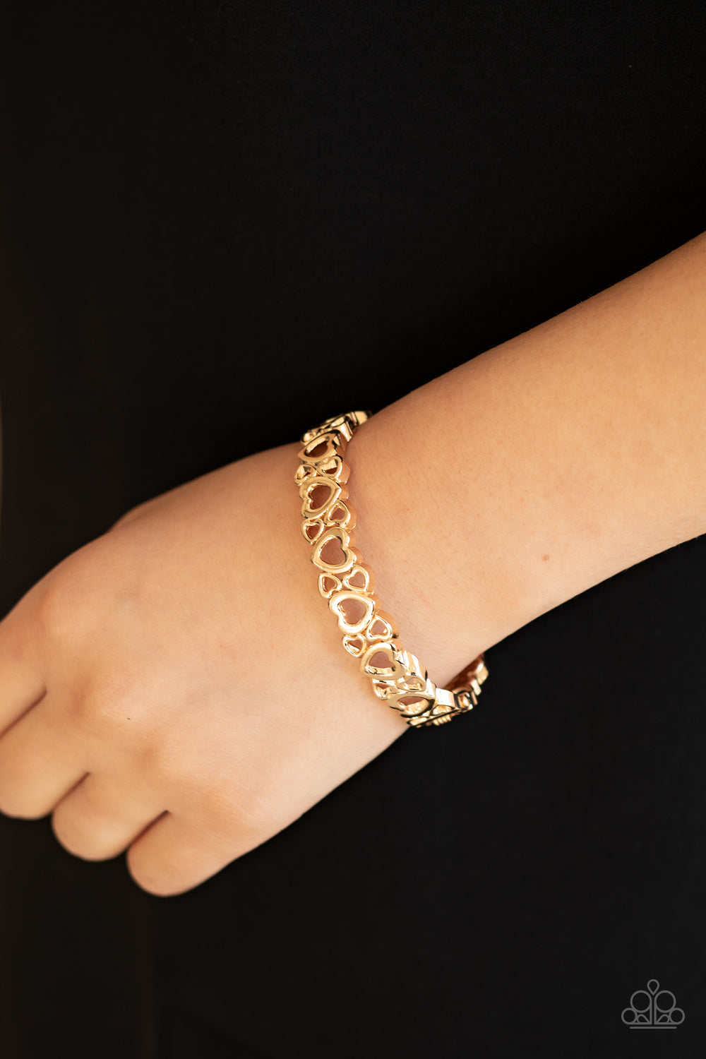 You HEART The Lady-Gold Bracelet