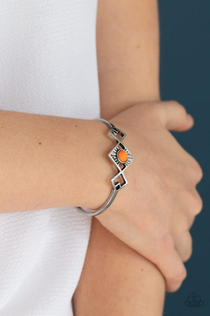 Dainty Deco-Orange Bracelet