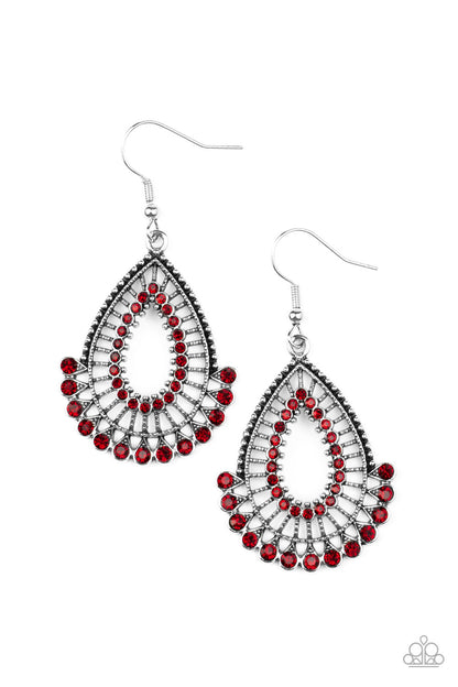 Castle Collection-Red Earring