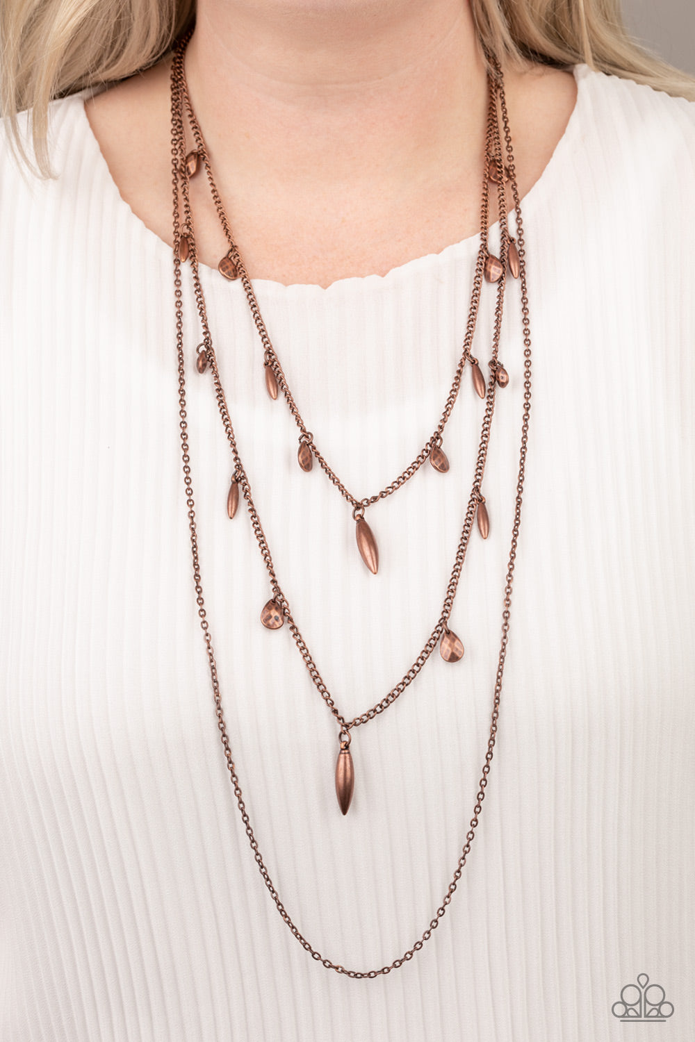 Bravo Bravado-Copper Necklace