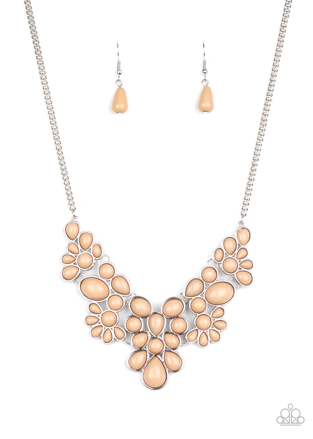 Bohemian Banquet-Brown Necklace