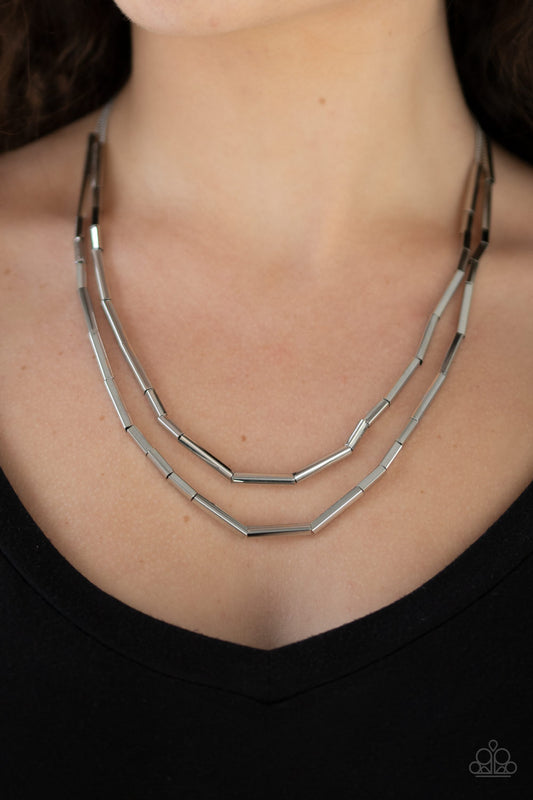 A Pipe Dream-Silver Necklace