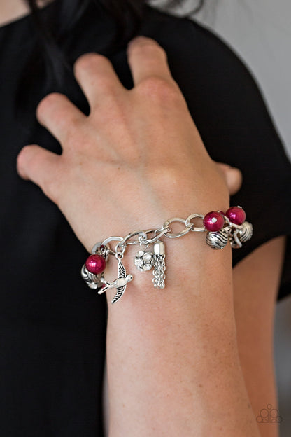 Lady Love Dove-Red Bracelet