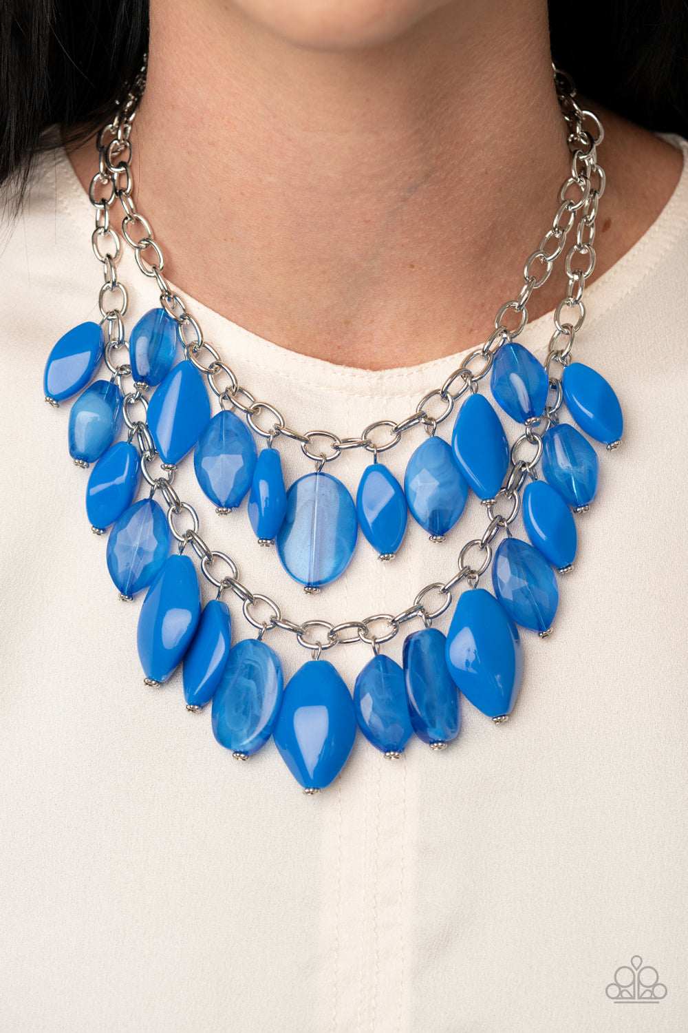 Palm Beauty Beauty-Blue Necklace