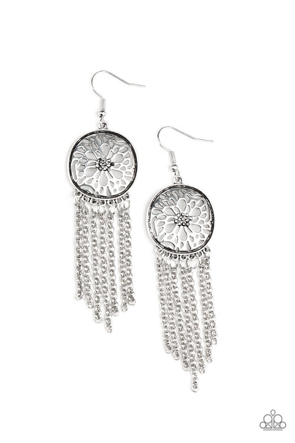 Blissfully Botanical-Silver Earring