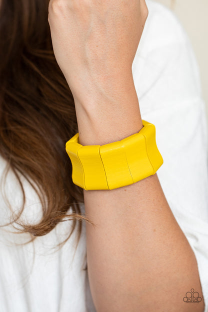 Caribbean Couture-Yellow Bracelet