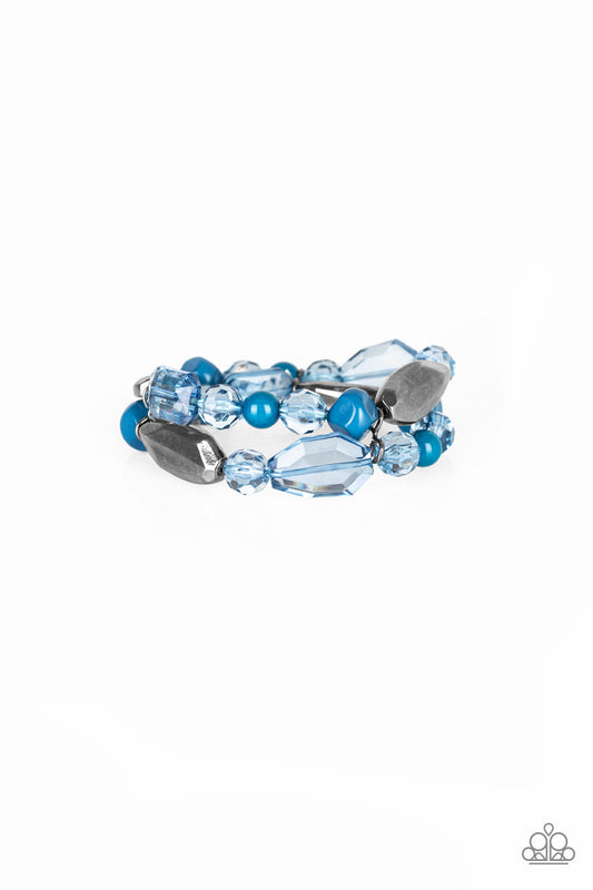 Rockin Rock Candy - Blue Bracelet