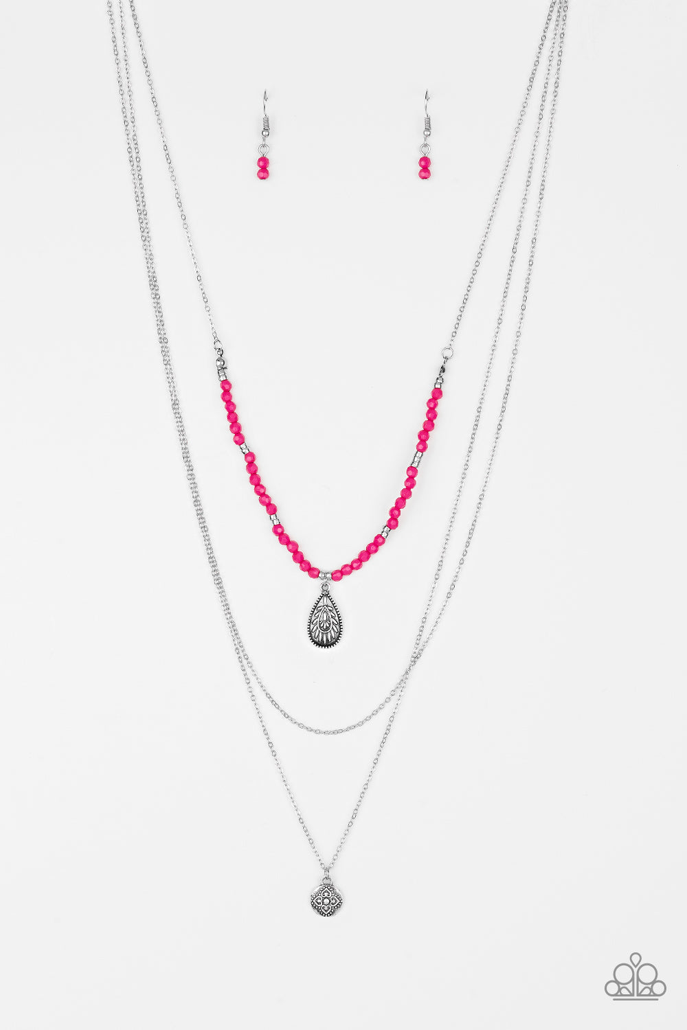 Mild Wild-Pink Necklace