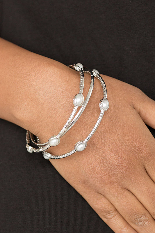 Bangle Belle-White Bracelet