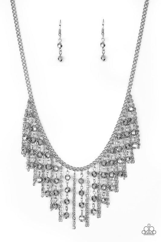 Rebel Remix - Silver Necklace