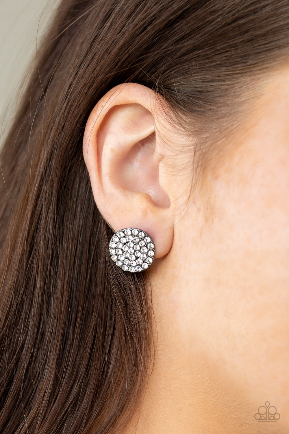 Greatest Of All Time-Black Post Earring