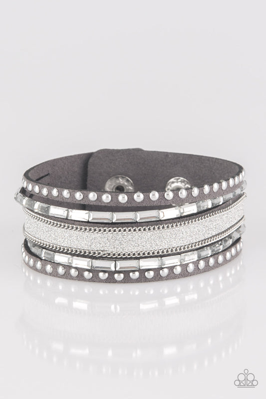 Seize The Sass-Silver Urban Bracelet