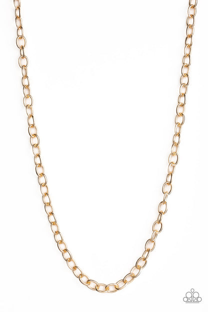 Courtside Seats-Gold Urban Necklace