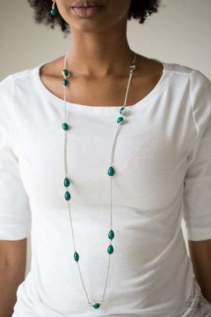 Pacific Piers-Green Necklace