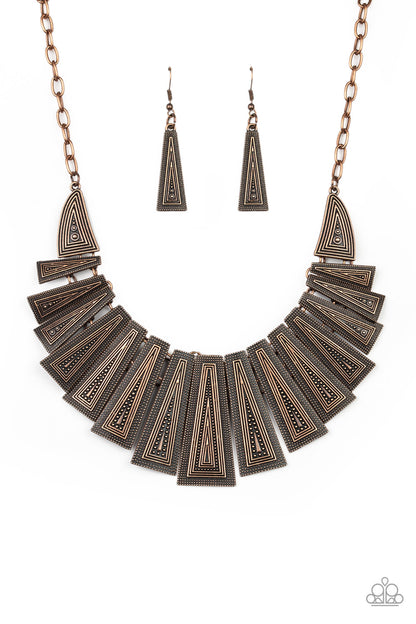 Metro Mane-Copper Necklace