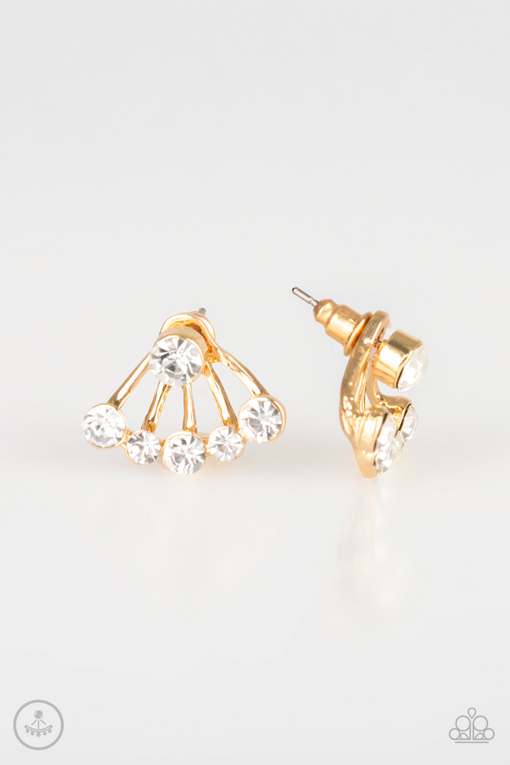 Jeweled Jubilee - Gold Earring