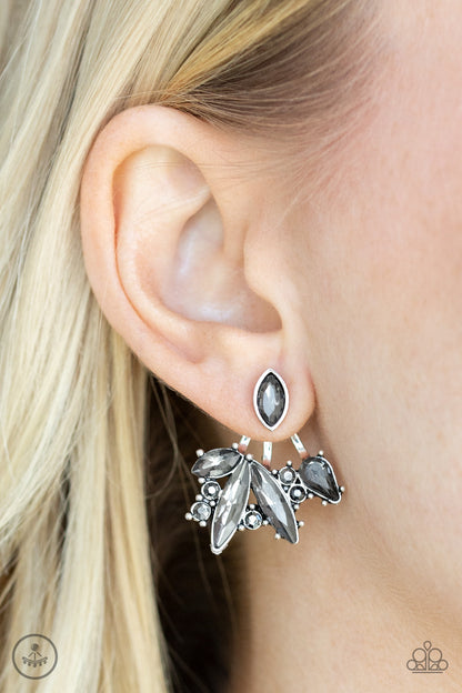 Deco Dynamite - Silver Earring