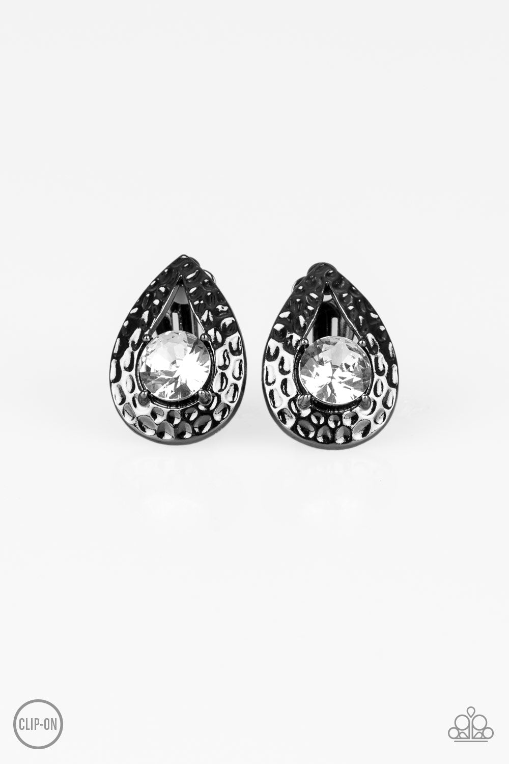 Elite Edge - Black Earring