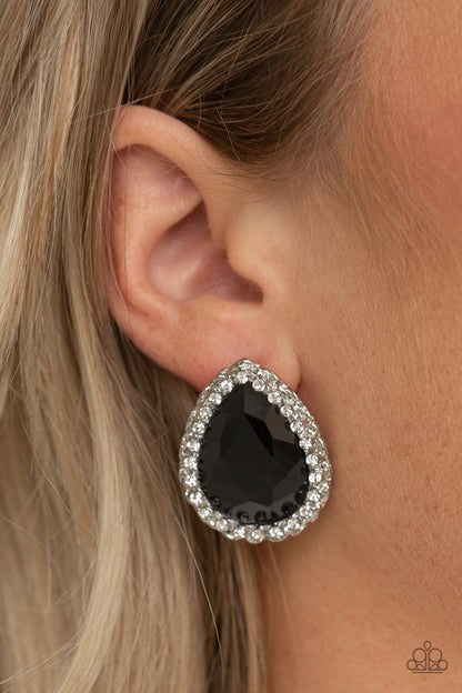 Dare To Shine - Black Earring