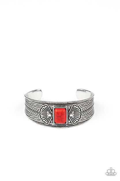 Ocean Mist-Red Bracelet