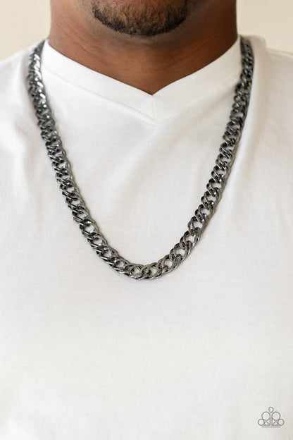Undefeated-Black Urban Necklace