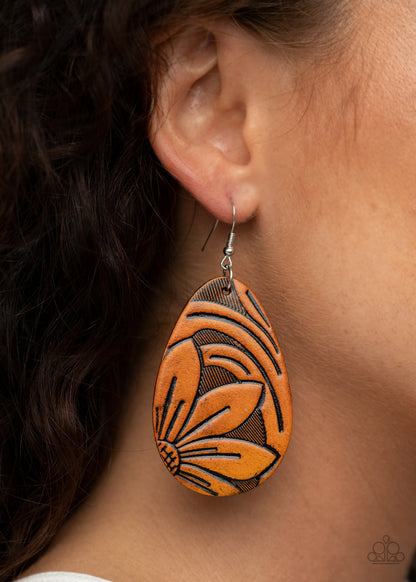 Garden Therapy-Brown Earring