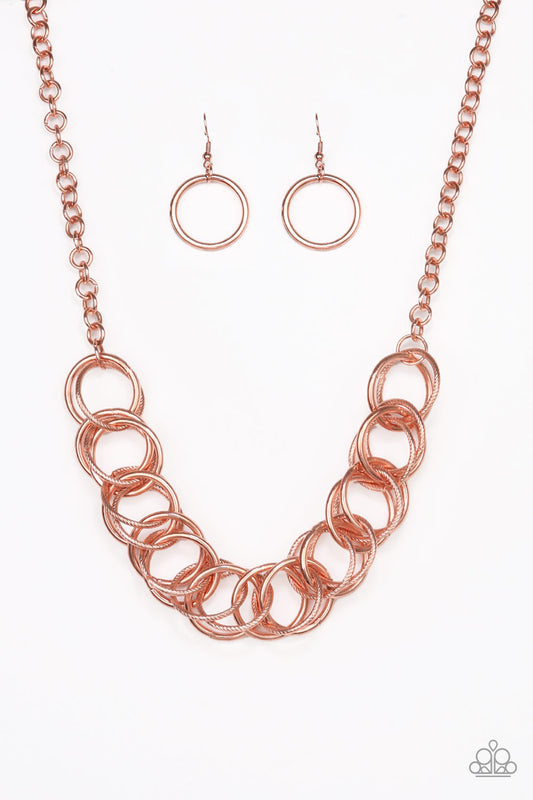 Heavy Metal Hero Copper Necklace-Cooper