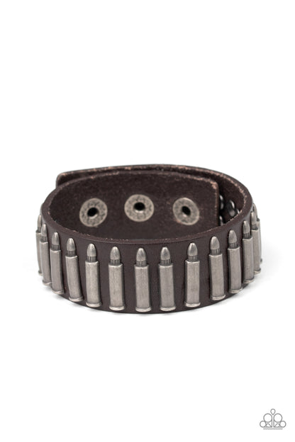 Armed and Dangerous - Brown Bracelet