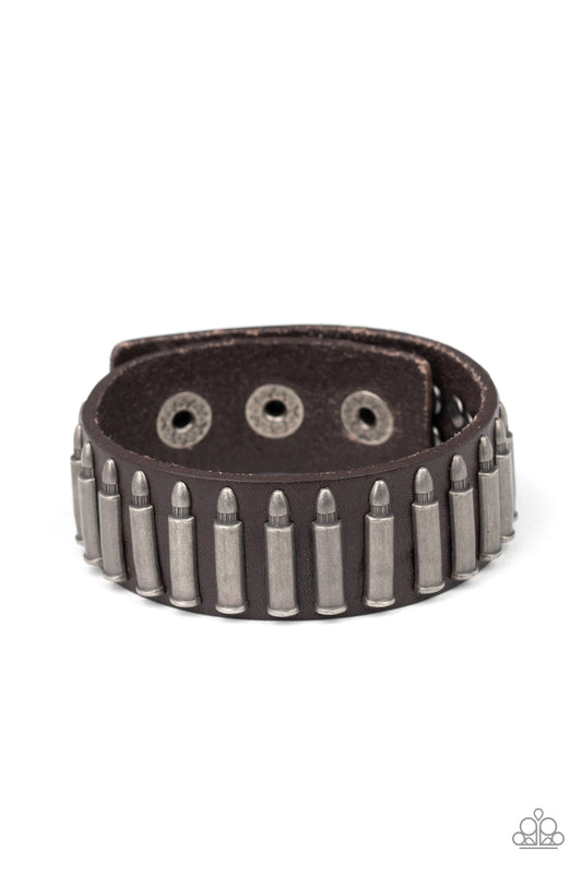 Armed and Dangerous - Brown Bracelet