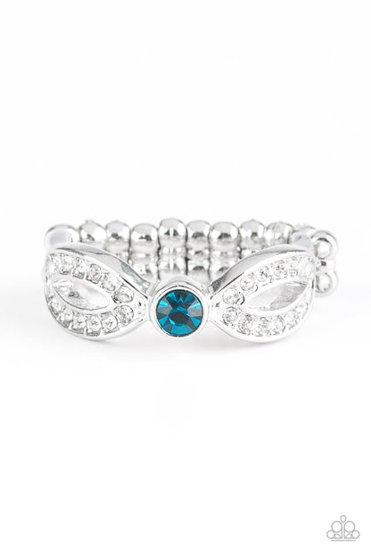 Extra Side of Elegance-Blue Ring
